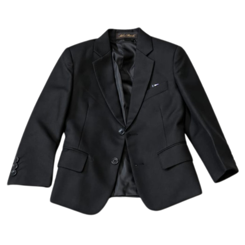 Black blazer on a white background