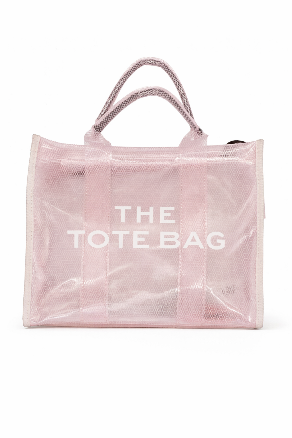 Transparent Mesh Tote Bag