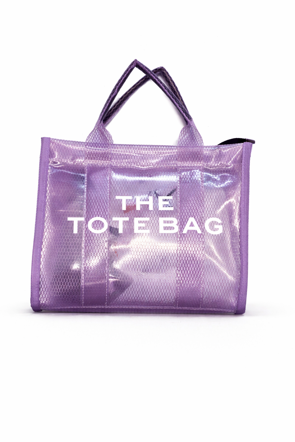 Transparent Mesh Tote Bag
