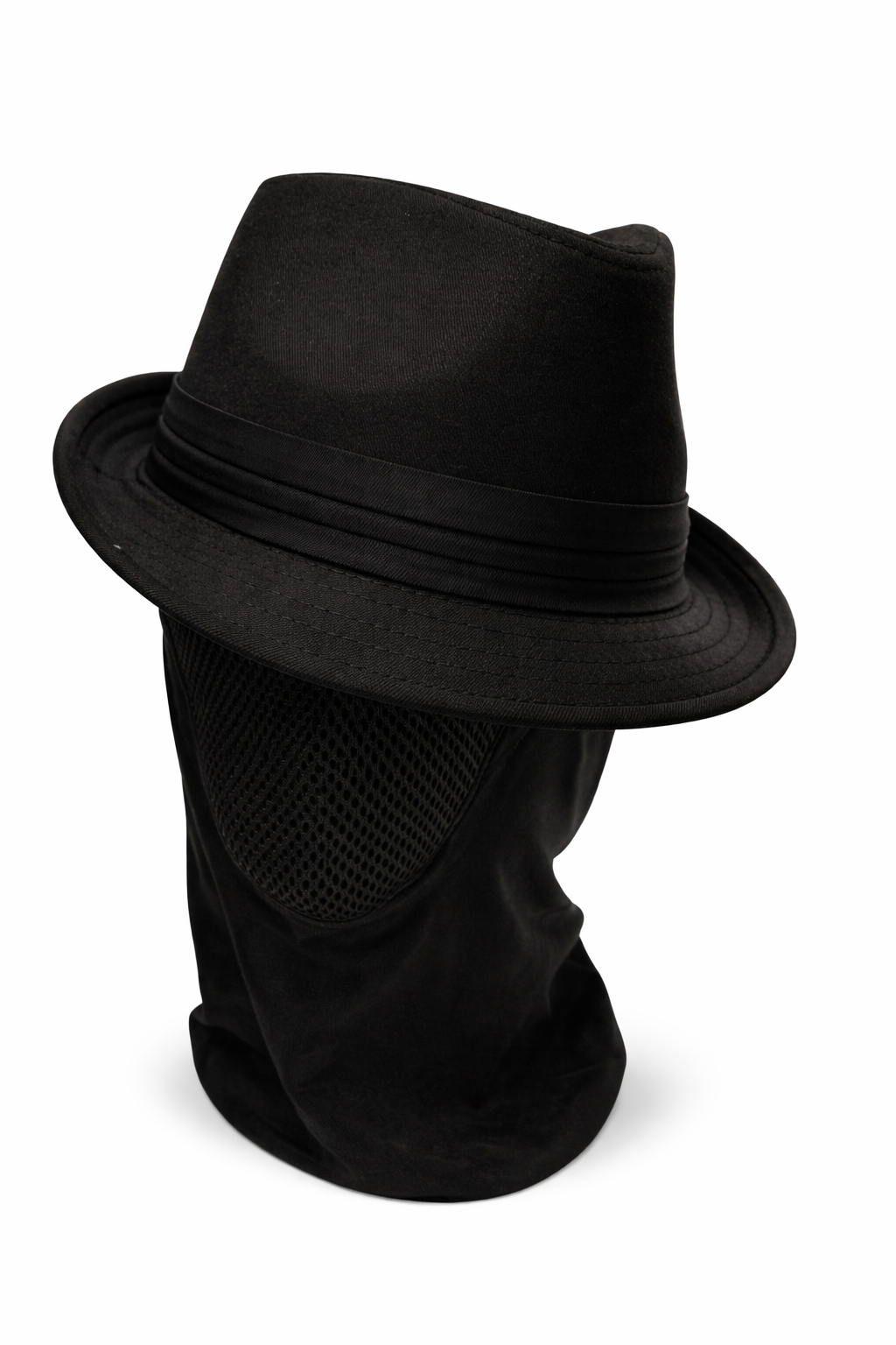 Men’s Black Fedora Hat – Classic Dress Fedora