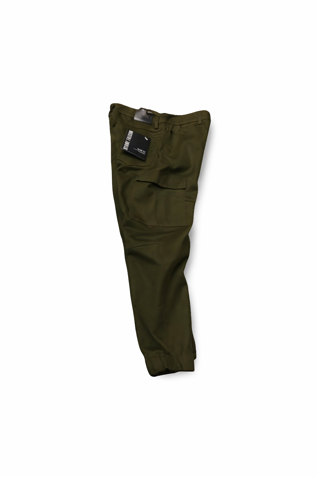 Men’s Olive Green Cargo Jogger Pants