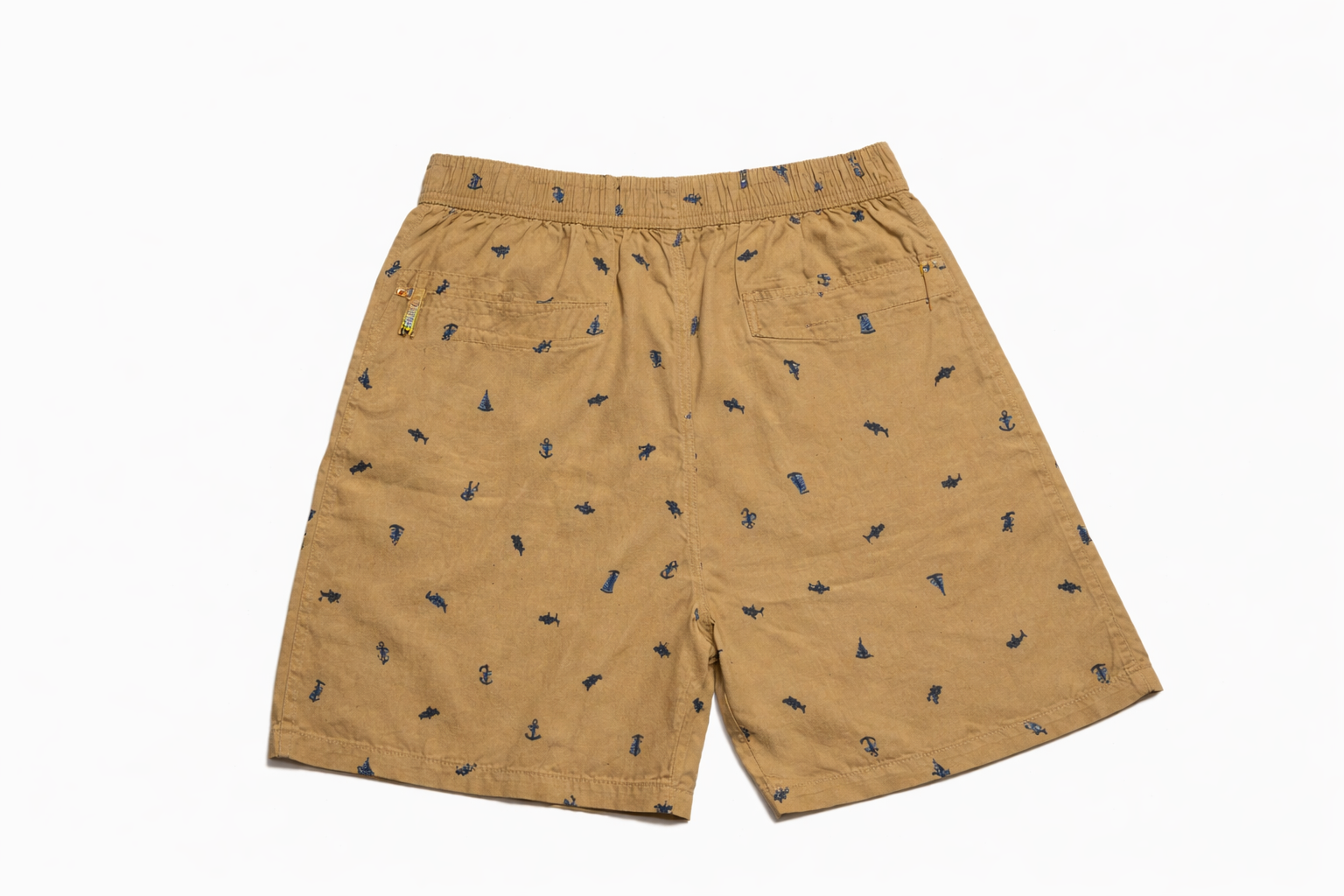 Men's Nautical Print Swim Trunks – Quick-Dry Beach Shorts