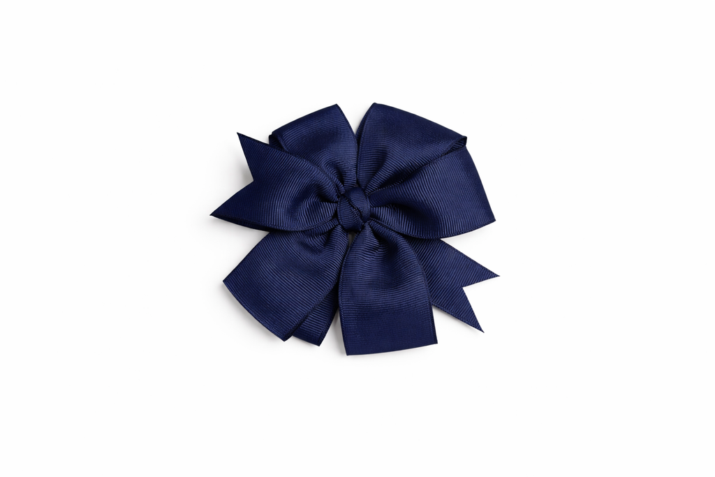 Grosgrain Ribbon Hair Bow with Alligator Clip