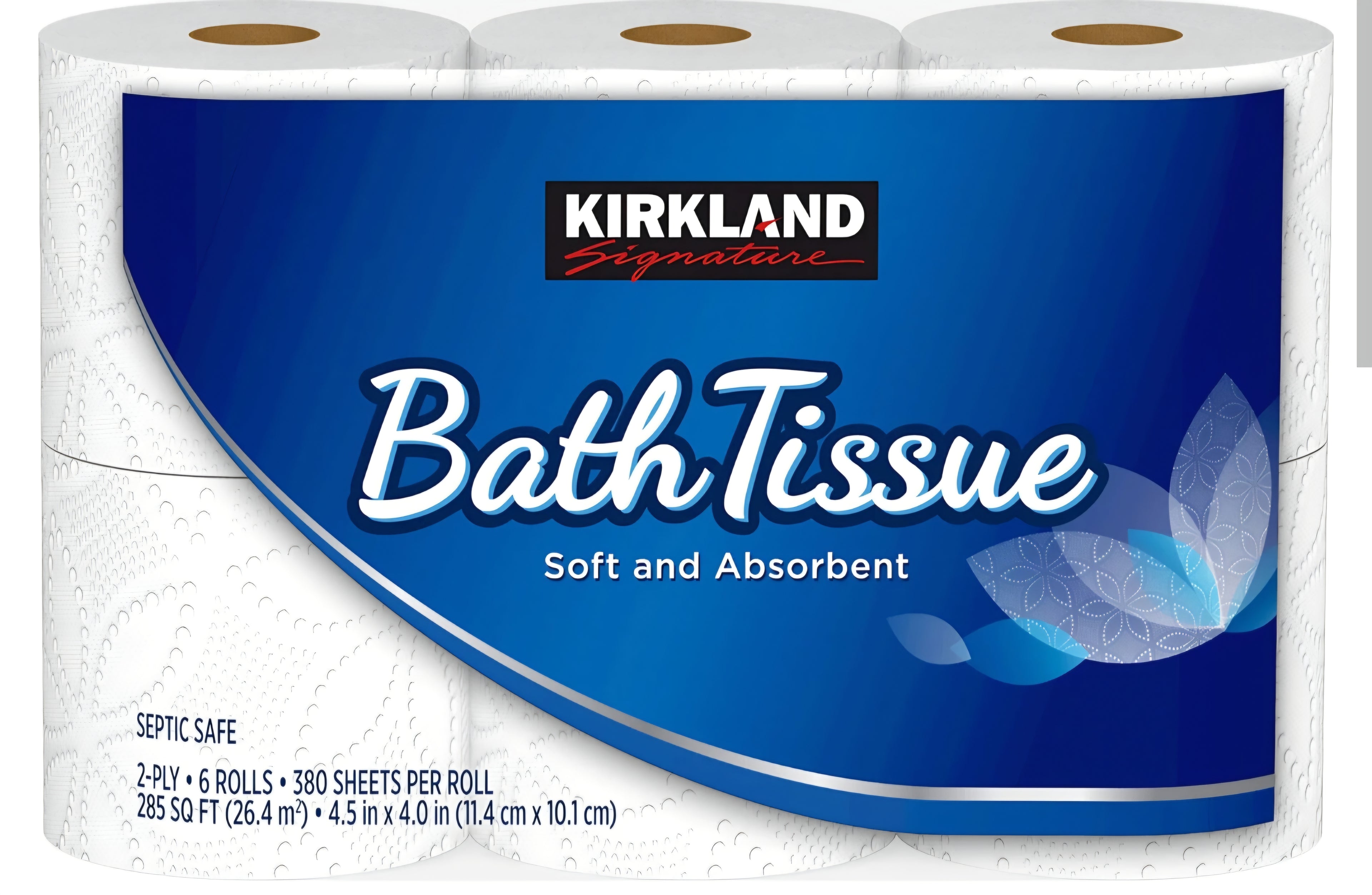 Kirkland Signature Bath Tissue- 6 Roll Pack