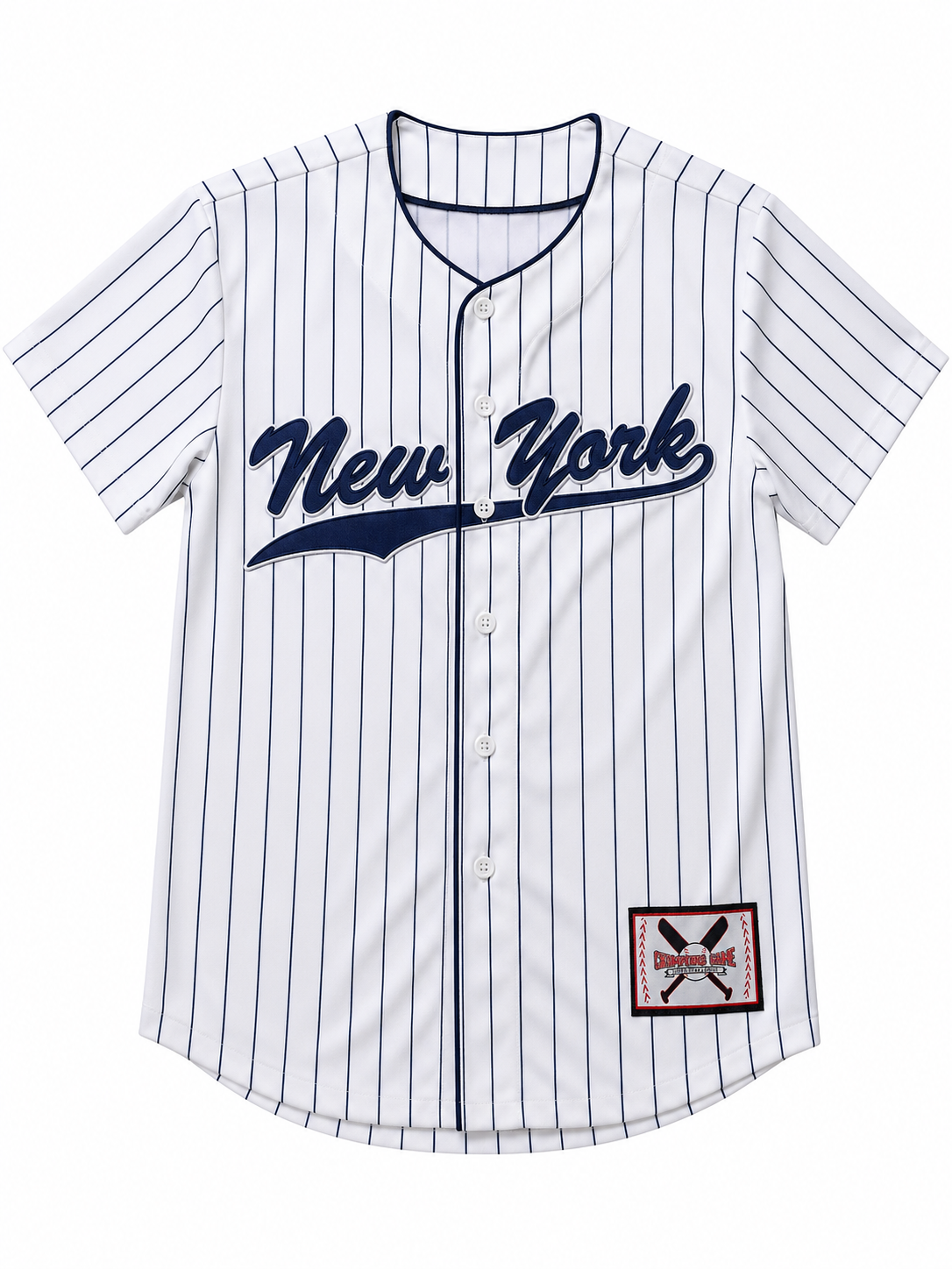 New York Baseball Jersey – Button-Up Sports Jersey | Men’s Athletic Streetwear