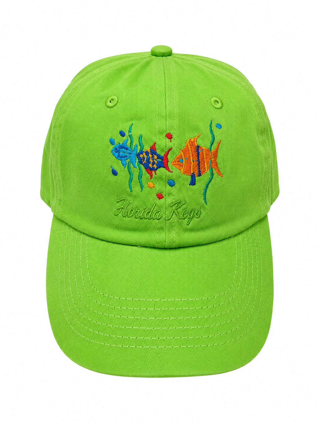 Key West Florida Embroidered Palm Tree Dad Hat – Adjustable Vacation Cap