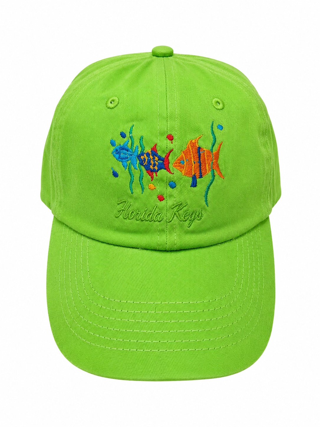Key West Florida Embroidered Palm Tree Dad Hat – Adjustable Vacation Cap