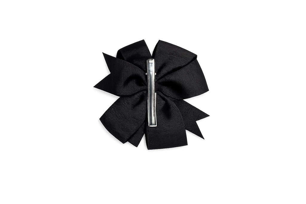 Grosgrain Ribbon Hair Bow with Alligator Clip