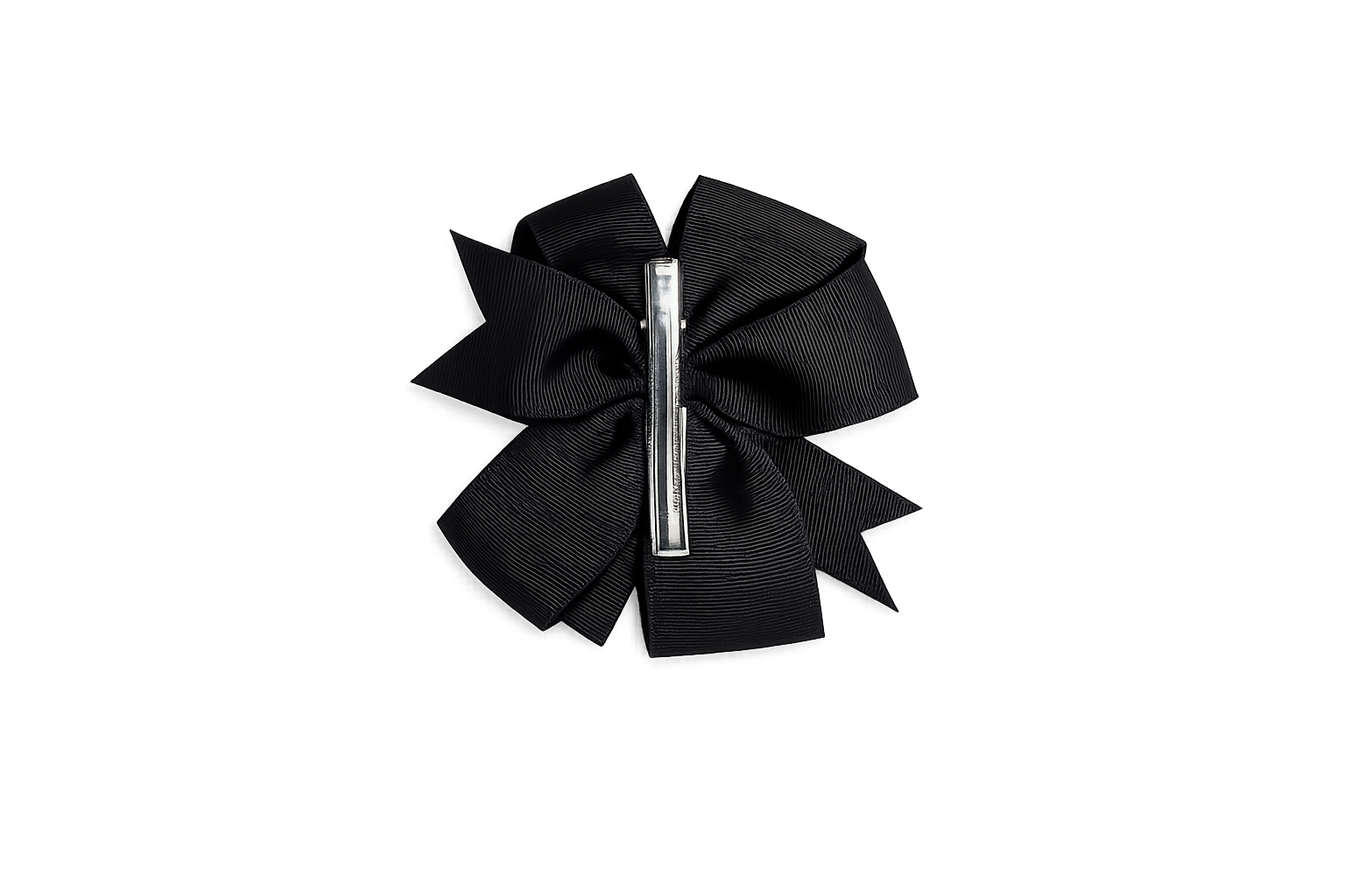 Grosgrain Ribbon Hair Bow with Alligator Clip