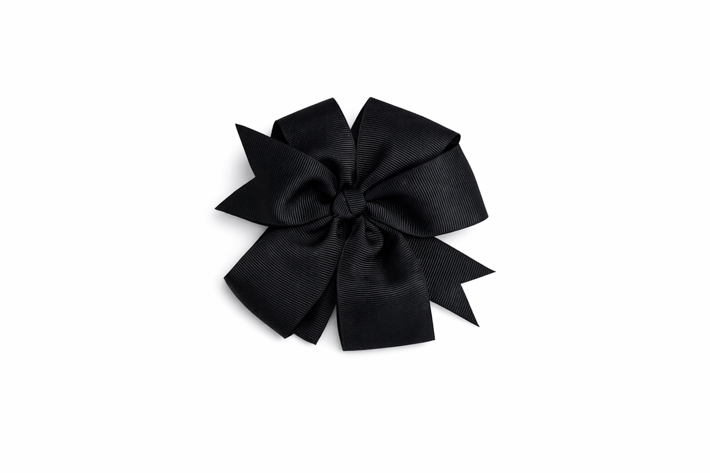 Grosgrain Ribbon Hair Bow with Alligator Clip