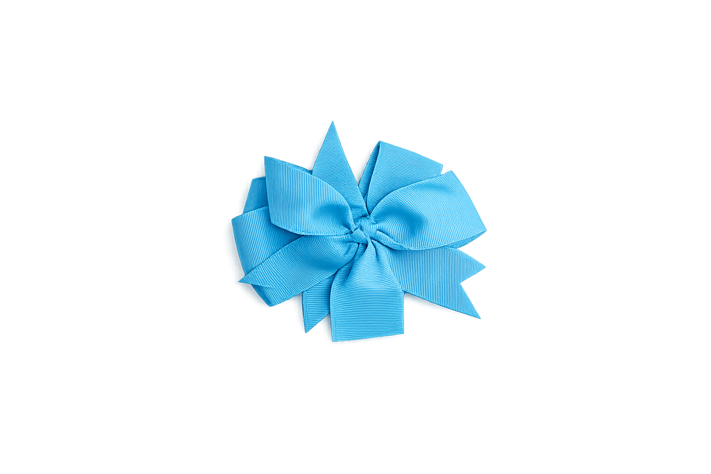Grosgrain Ribbon Hair Bow with Alligator Clip