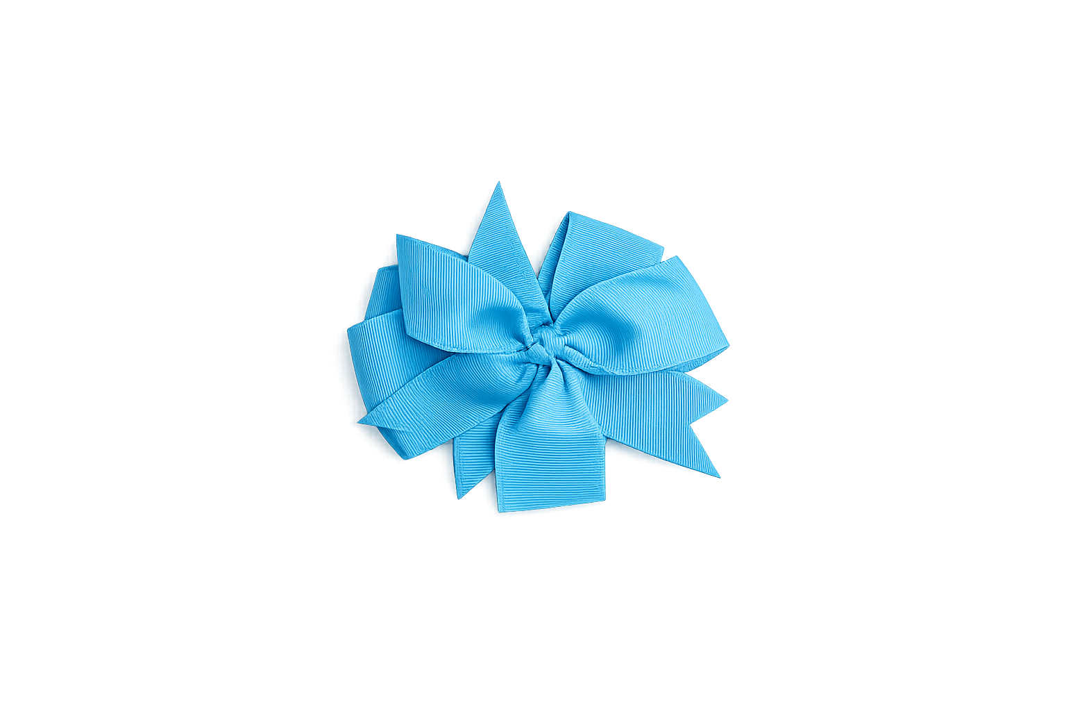 Grosgrain Ribbon Hair Bow with Alligator Clip