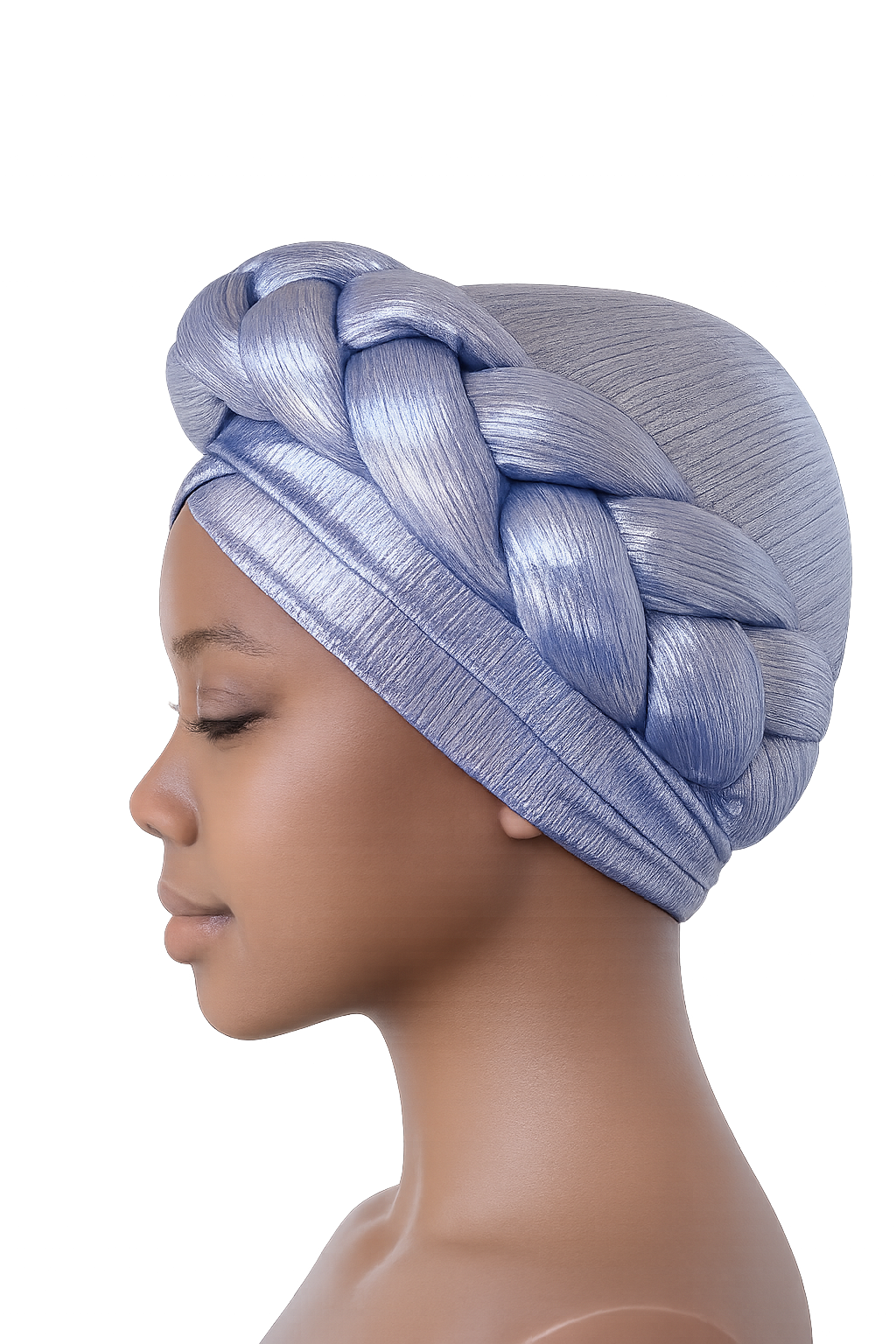 Women's Braided Turban Headwrap – Soft Stretch Fashion Hair Wrap | Multiple Colors