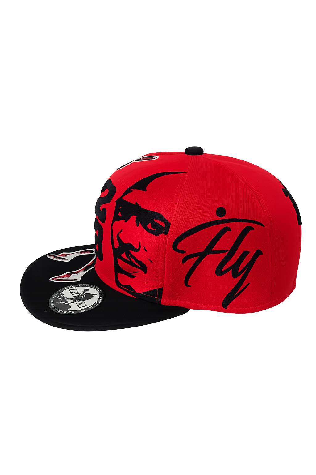 Michael Jordan Red & Black 23 Snapback Hat