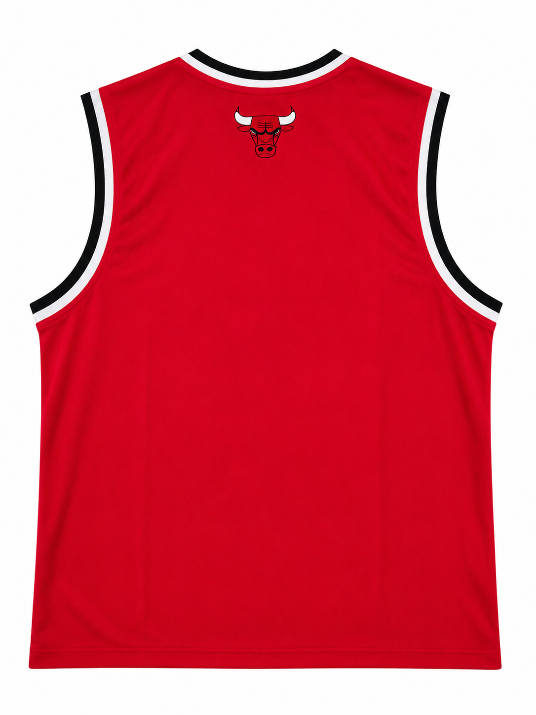 Chicago Bulls Sleeveless Basketball Jersey Tank Top with Embroidered Patch
