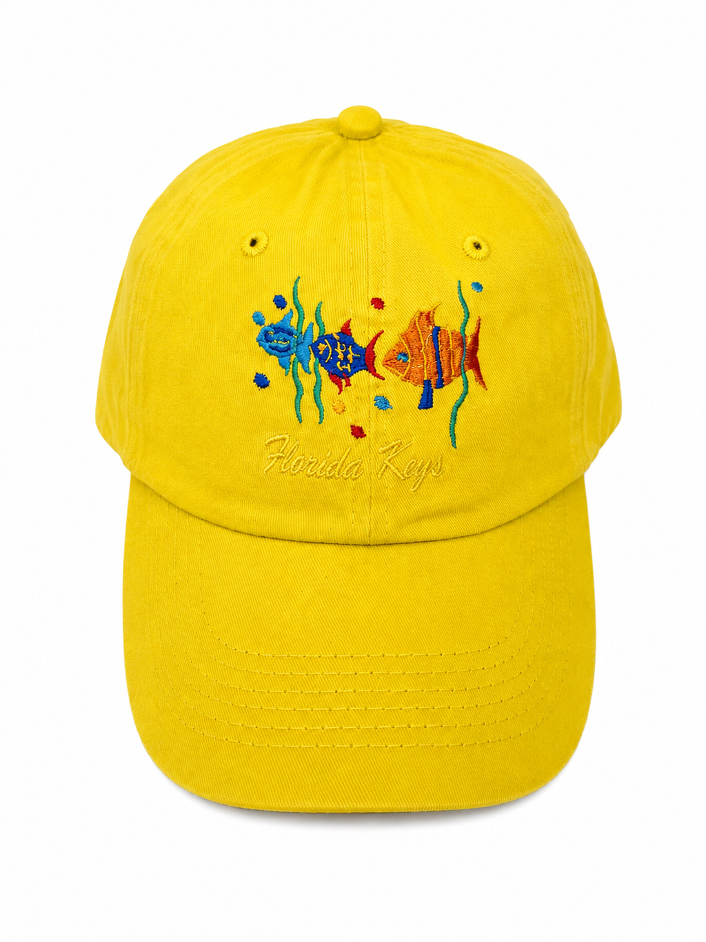 Key West Florida Embroidered Palm Tree Dad Hat – Adjustable Vacation Cap