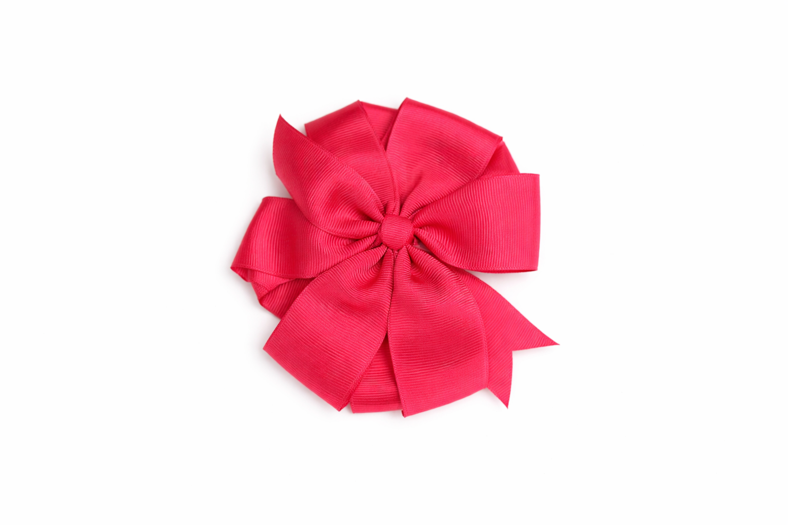 Grosgrain Ribbon Hair Bow with Alligator Clip