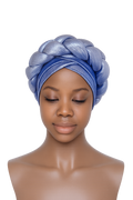Women's Braided Turban Headwrap – Soft Stretch Fashion Hair Wrap | Multiple Colors