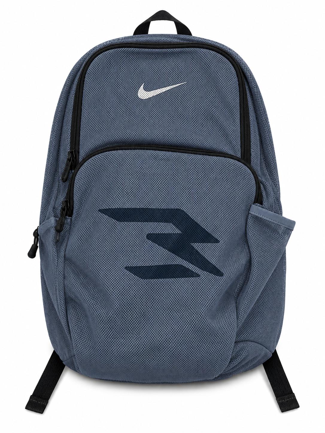 Nike Gray Performance Backpack – Multi-Pocket School, Travel & Everyday Carry Bag