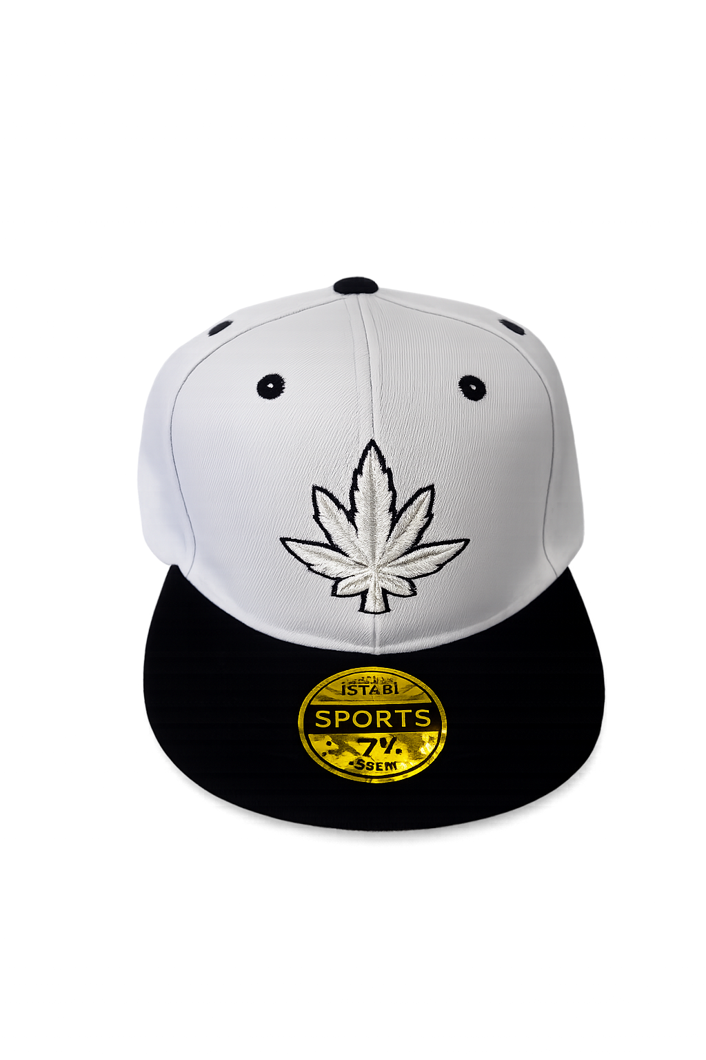 Marijuana Leaf Snapback Hat – Flat Brim Streetwear Cap