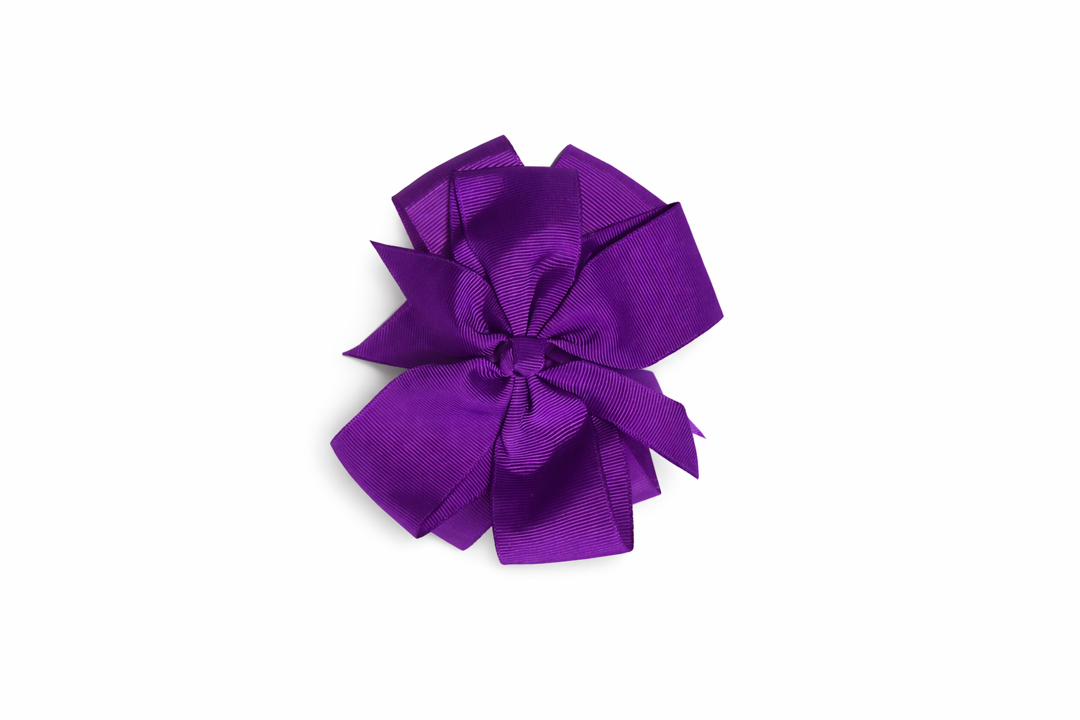 Grosgrain Ribbon Hair Bow with Alligator Clip
