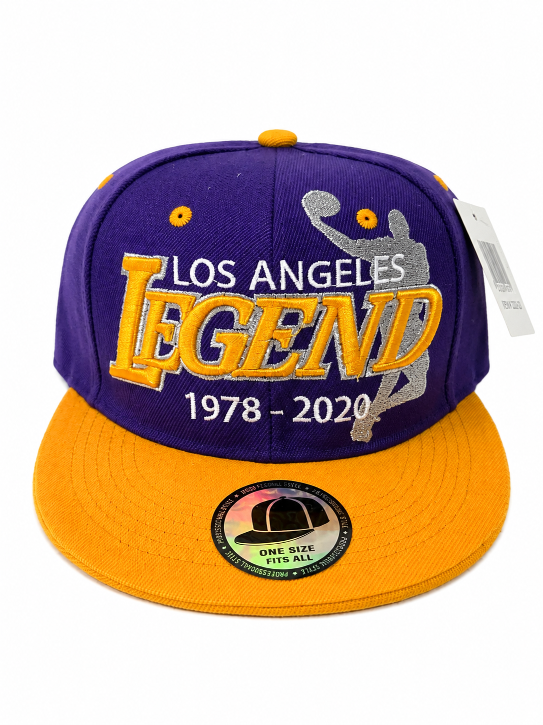 Kobe Bryant Los Angeles Legend Snapback Hat – Basketball Tribute Flat Brim Cap