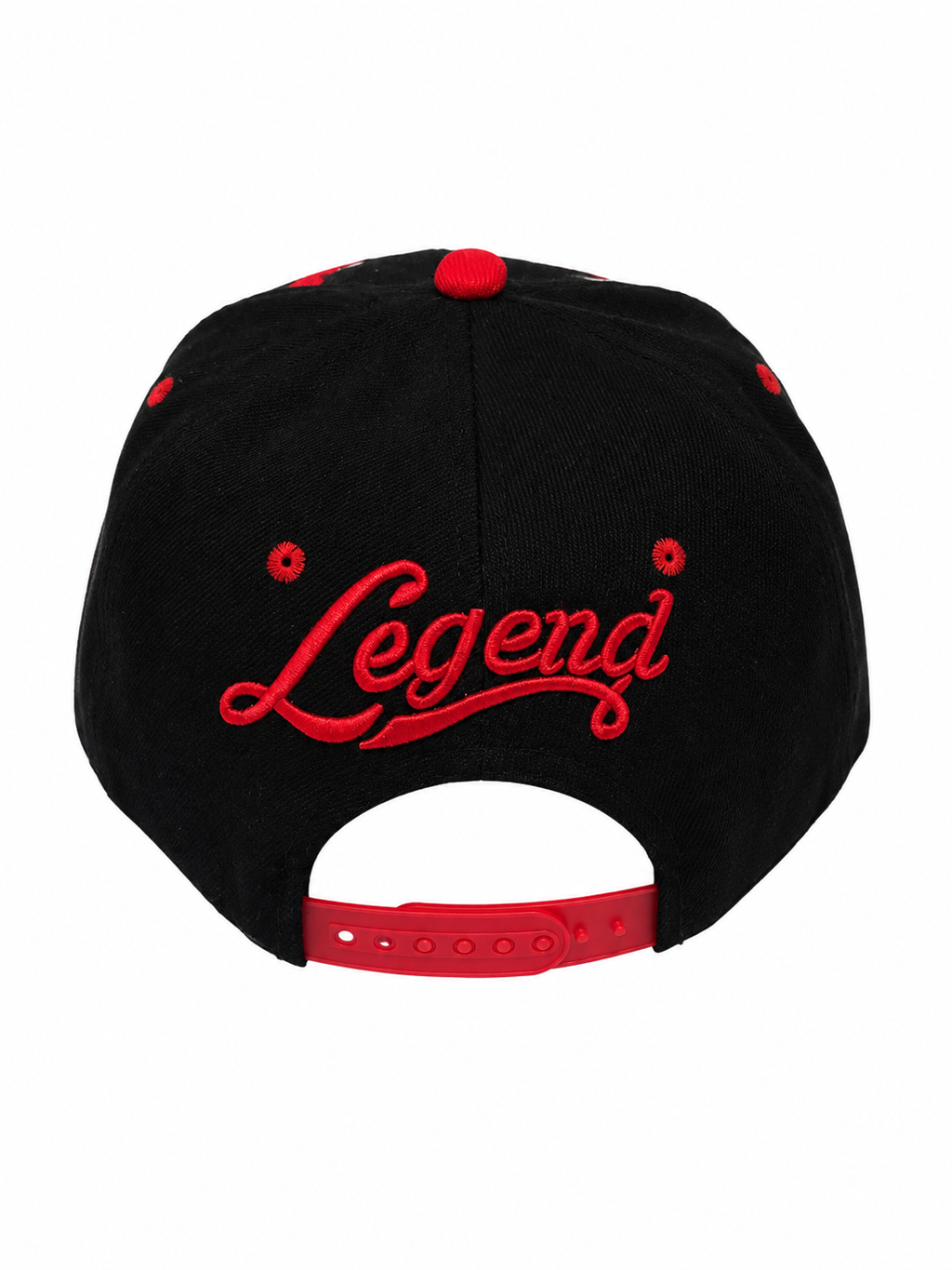 Michael Jordan Red & Black 23 Snapback Hat
