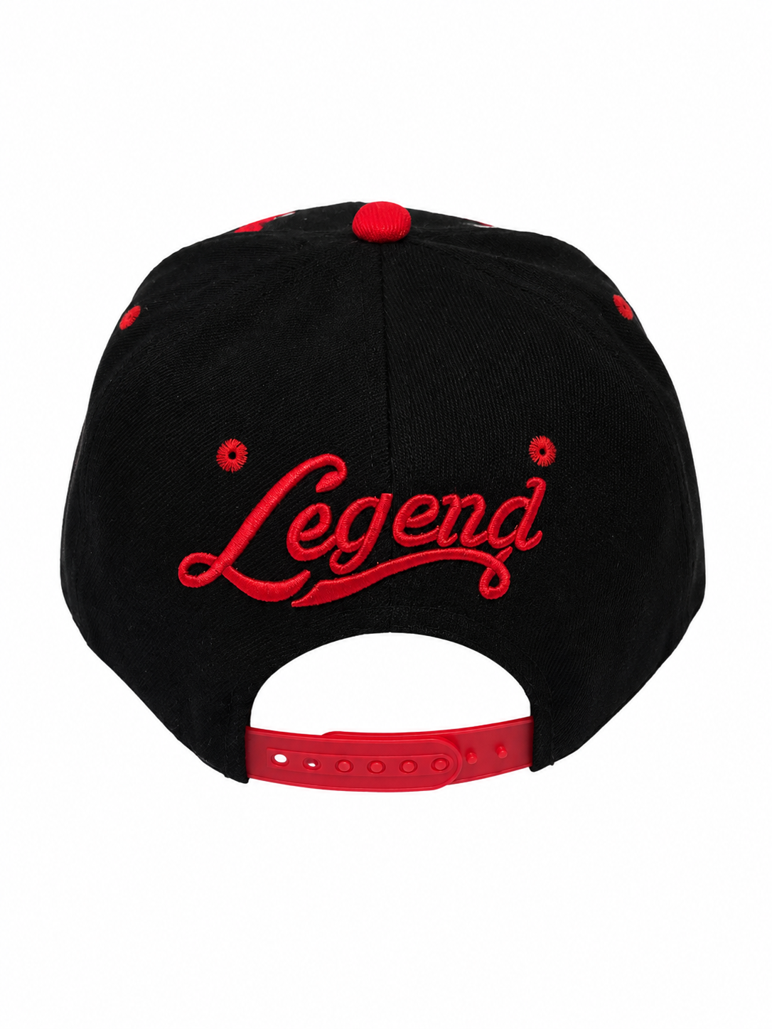 Michael Jordan Red & Black 23 Snapback Hat