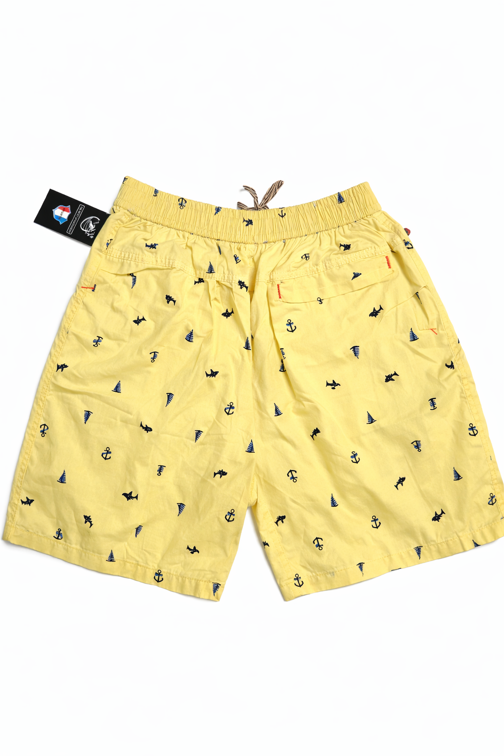Men's Nautical Print Swim Trunks – Quick-Dry Beach Shorts