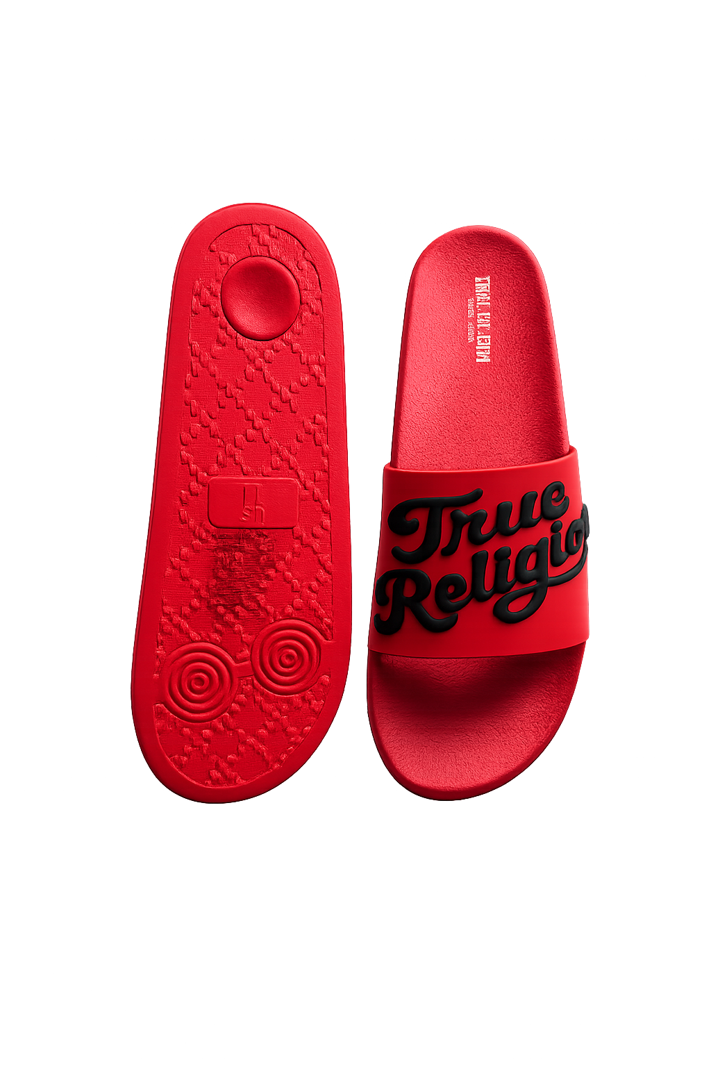 True Religion Casual Slip on Slides