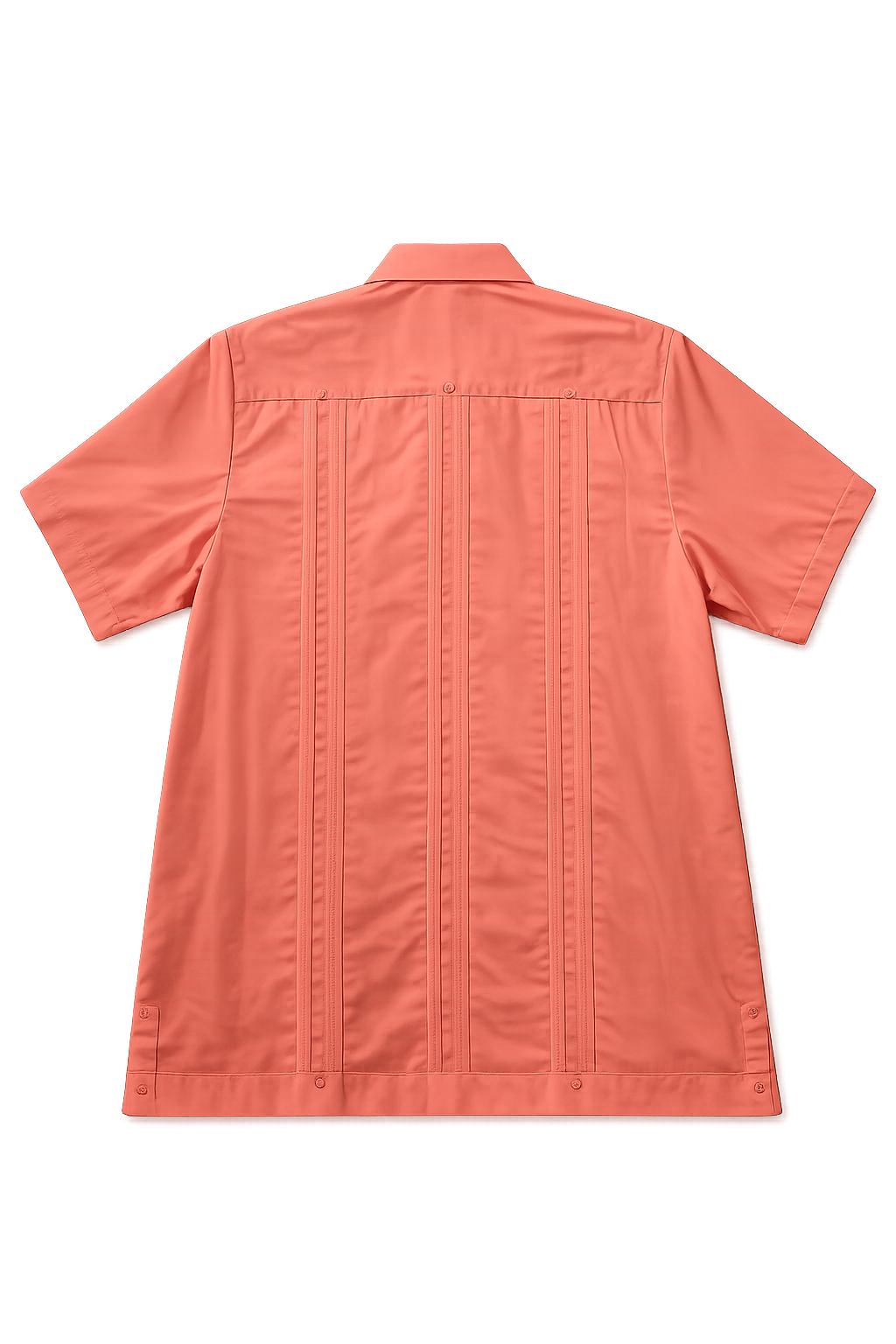 Men's Classic Guayabera Shirt – Short Sleeve Cuban Button-Up