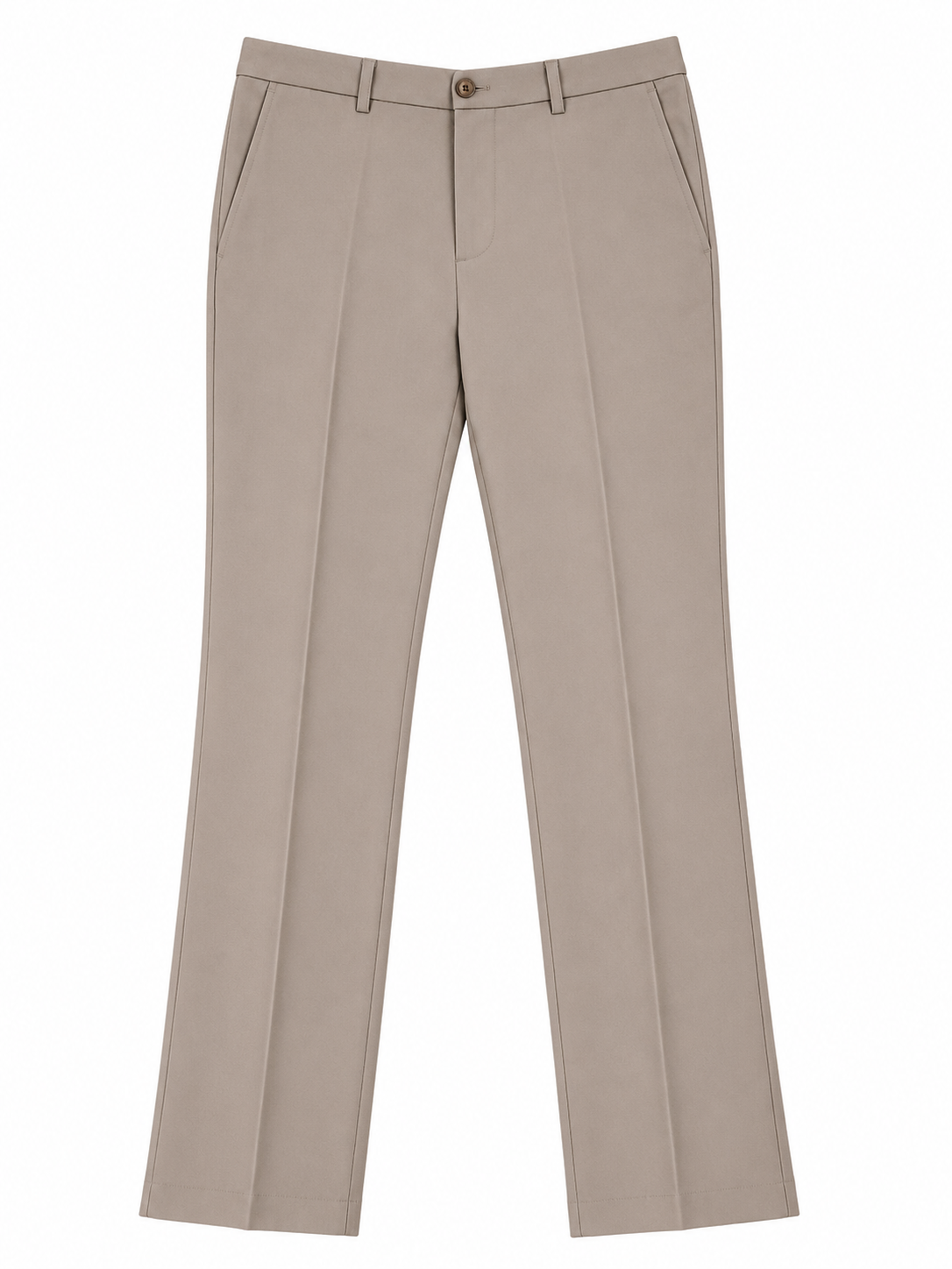 Boys Premium Classic Khaki Dress Pants – Formal & School Uniform Trousers