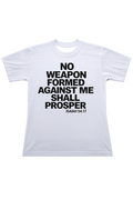 No Weapon Formed Against Me Shall Prosper Isaiah 54:17 Christian Faith T-Shirt
