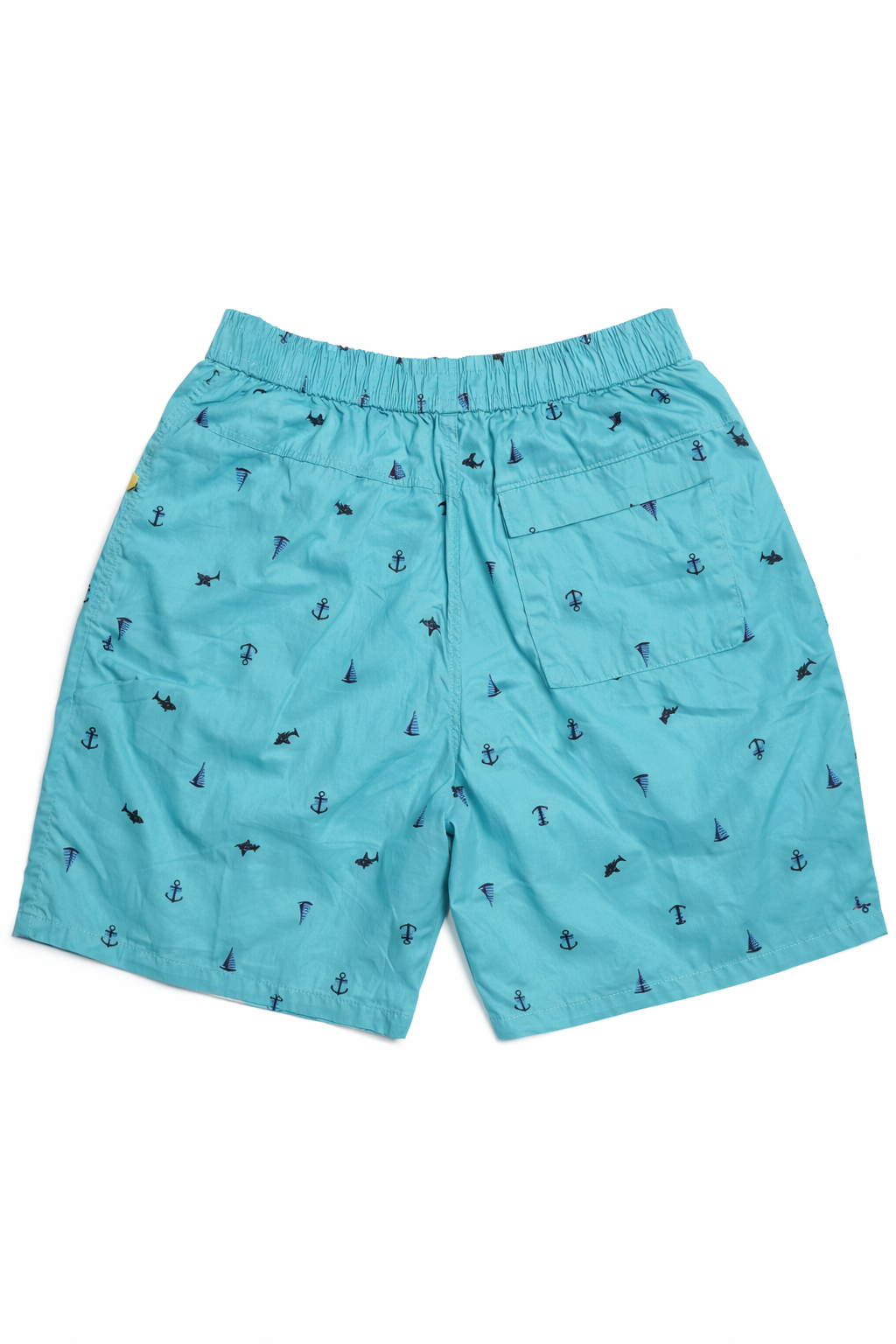 Men's Nautical Print Swim Trunks – Quick-Dry Beach Shorts