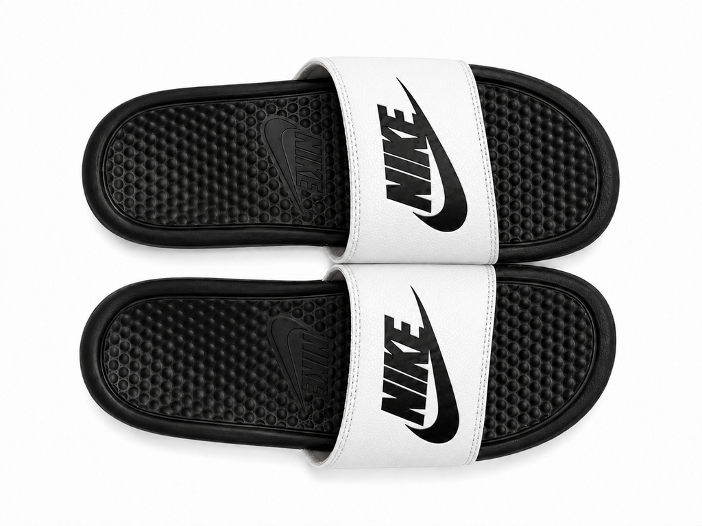 Nike Benassi Black Slide Sandals – Classic Cushioned Comfort Slides