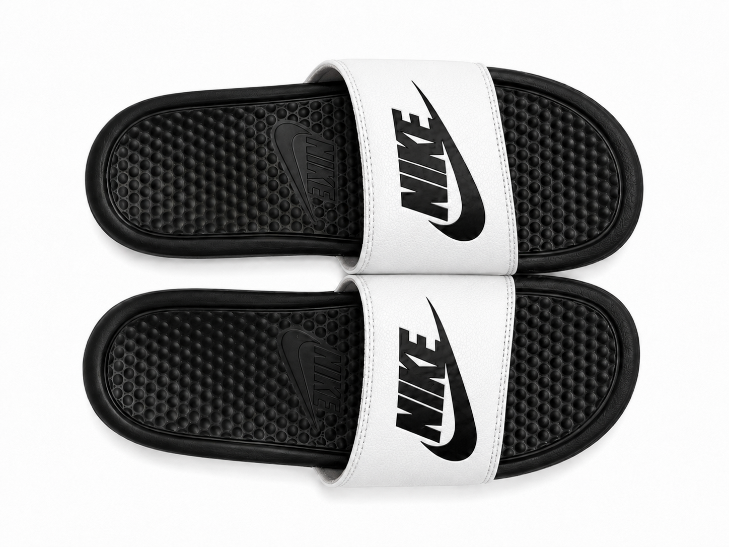 Nike Benassi Black Slide Sandals – Classic Cushioned Comfort Slides