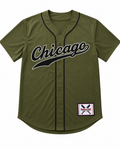 Chicago Baseball Jersey – Button-Up Athletic Jersey