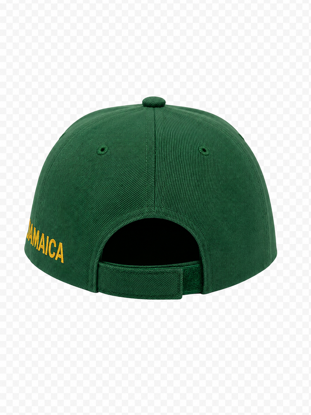 Jamaica Flag Embroidered Green Adjustable Baseball Cap – Caribbean Pride Hat