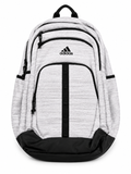 Adidas Heather Gray Multi-Compartment Backpack – School, Travel & Everyday Carry Bag