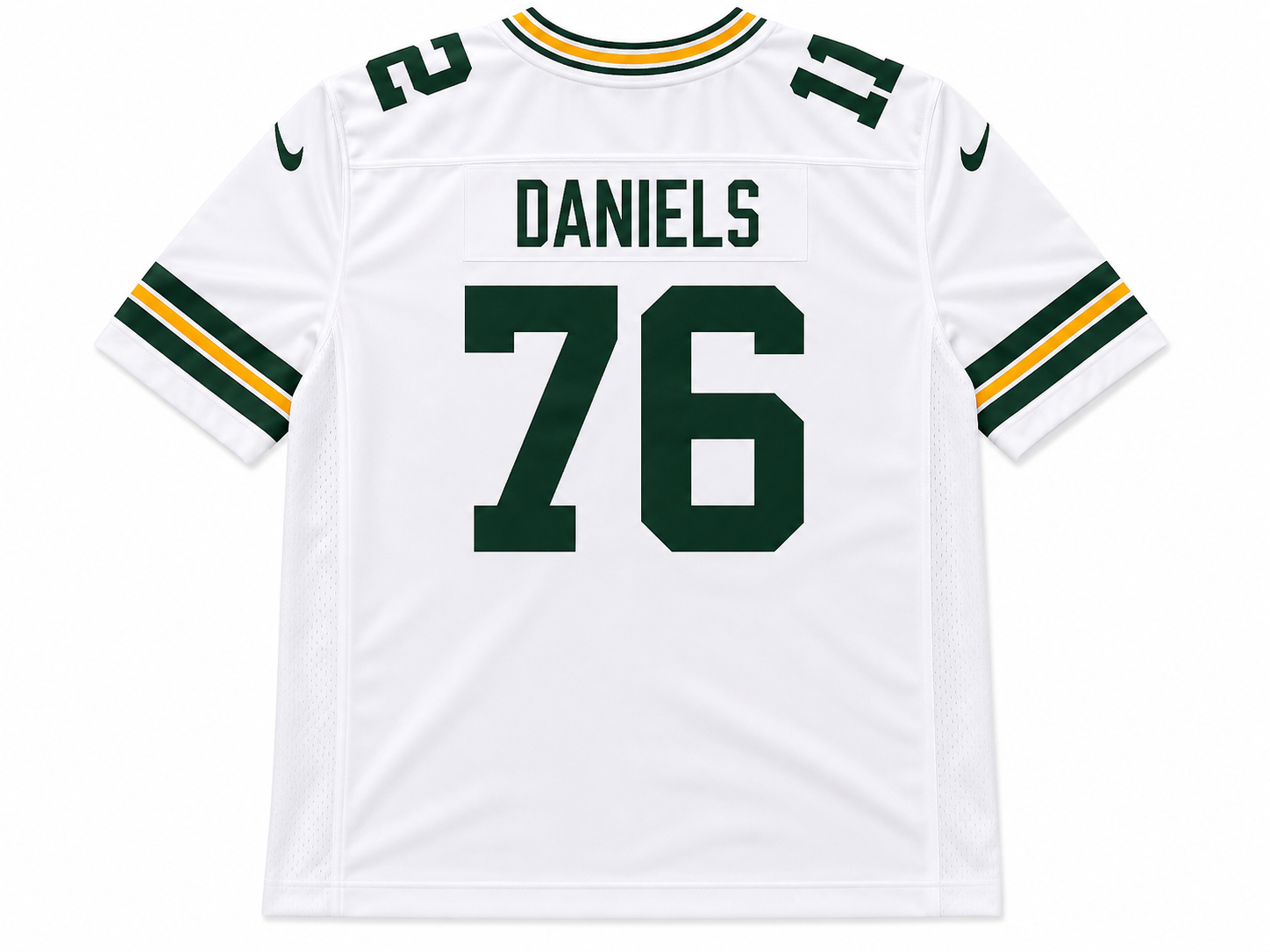 Green Bay Packers Inspired Football Jersey – Athletic Game Day Sports Shirt