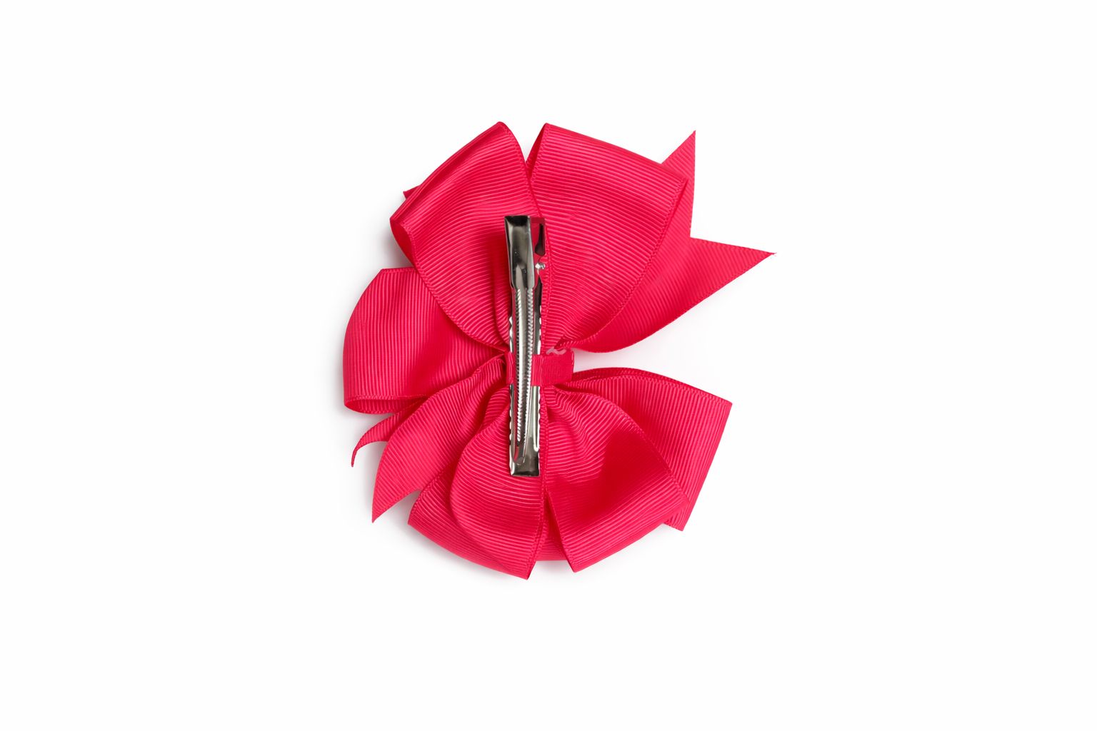 Grosgrain Ribbon Hair Bow with Alligator Clip