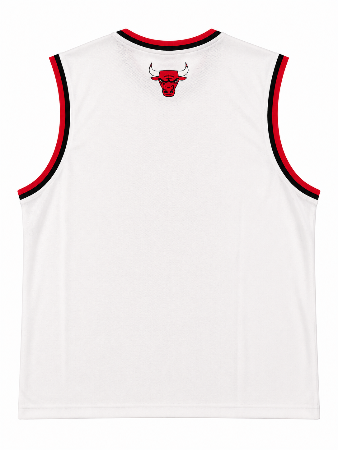 Chicago Bulls Sleeveless Basketball Jersey Tank Top with Embroidered Patch
