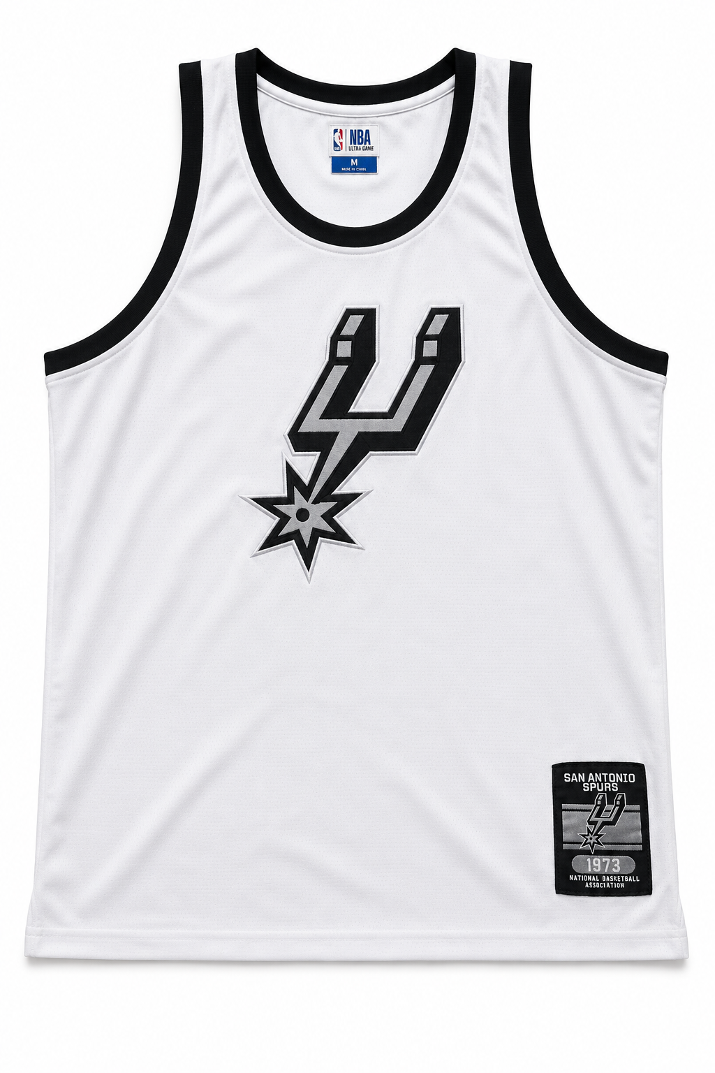 San Antonio Spurs Victor Wembanyama #1 White Basketball Jersey Tank Top – Sleeveless Athletic Mesh Shirt